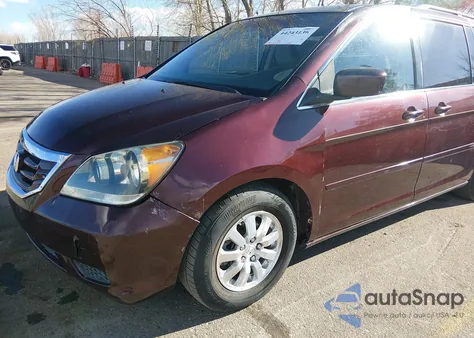 2009 Honda Odyssey Ex z USA, uszkodzony, nr VIN 5FNRL38499B053253